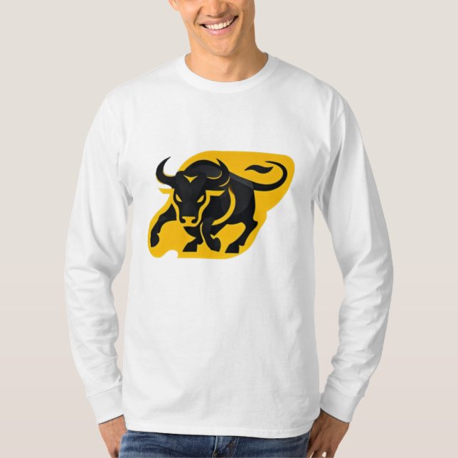 Camiseta Toro de carga - Poder en movimiento (Anverso)