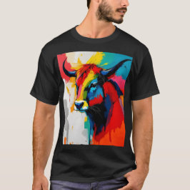 Camiseta Toro de estilo de los años 60