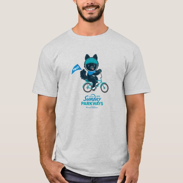 Camiseta Toro de mascota Sunday Parkways 2025 (Anverso)