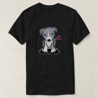 Camiseta Toro De Pit Con Perro De Flor