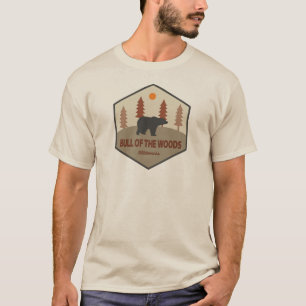 Camiseta Toro Del Bosque Silvestre Oregon Bear