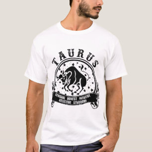 Camiseta Toro elegante: Taurus Zodiac Tee