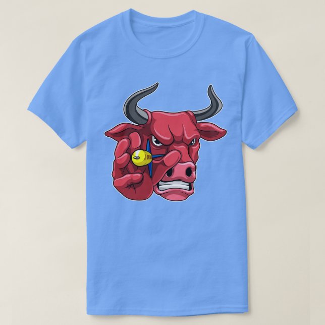 Camiseta Toro en Darts con Dart 1 (Diseño del anverso)