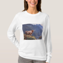 Camiseta Toro en los Alpes (por Eugène Burnand)