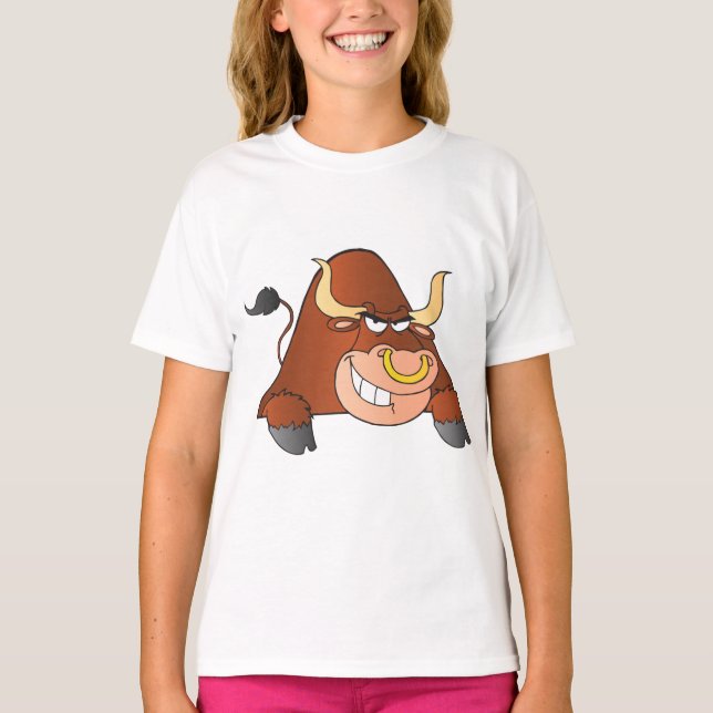 Camiseta Toro fuerte (Anverso)