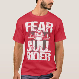 Camiseta Toro Montando Temor Al Bull Rider