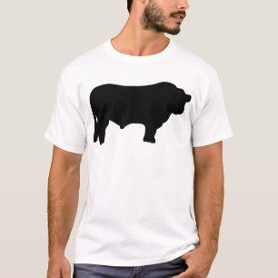 Camiseta toro negro grande de angus
