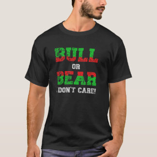 Camiseta Toro o oso no me importa el burro