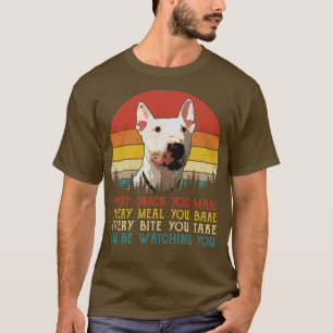 Camiseta Toro Retro Terrier Cada Snack Que Se Hace Cada Com
