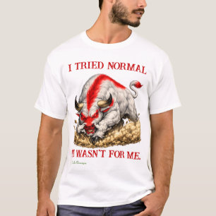 Camiseta Toro Rojo y Blanco 