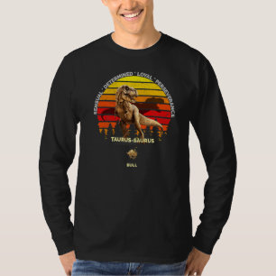 Camiseta Toro Taurus Saurus Zodiac Taurus (20 de abril de 2