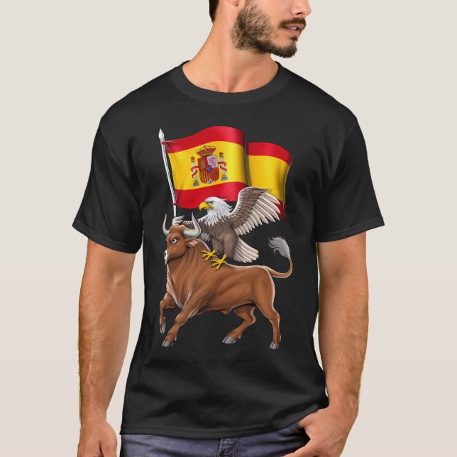 Camiseta Toro y Águila Españoles (Anverso)
