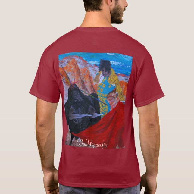 Camiseta Toro y bailarina española (Reverso)