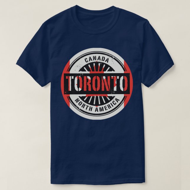 Camiseta Toronto Canadá (Diseño del anverso)