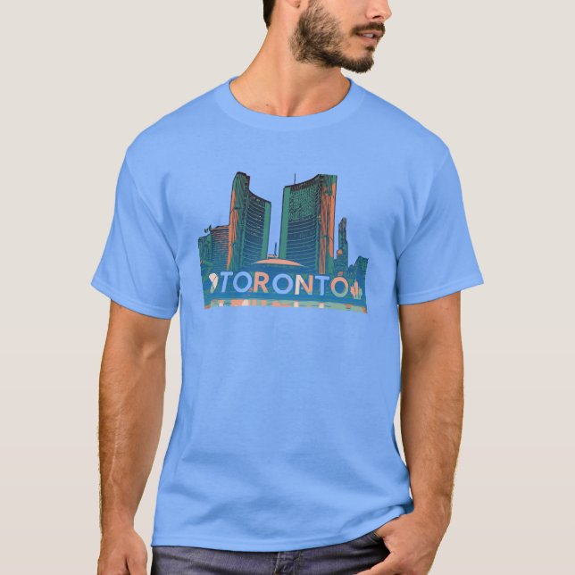 Camiseta Toronto Canadá (Anverso)