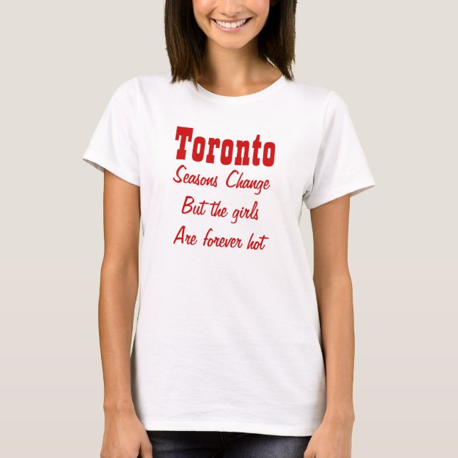 Camiseta Toronto Canadá (Anverso)