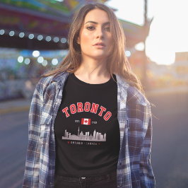 Camiseta Toronto Cityscape, Canada