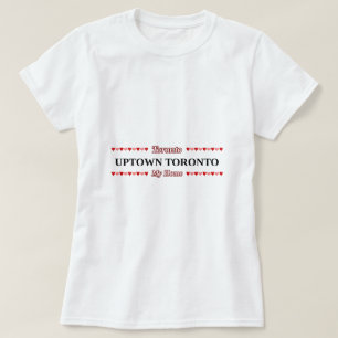 Camiseta TORONTO DE LA PARTE ALTA - mi casero (corazones