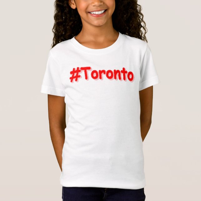 Camiseta "Toronto" Diseño Cuto. ¡Hazte con una en Zazzle (Anverso)