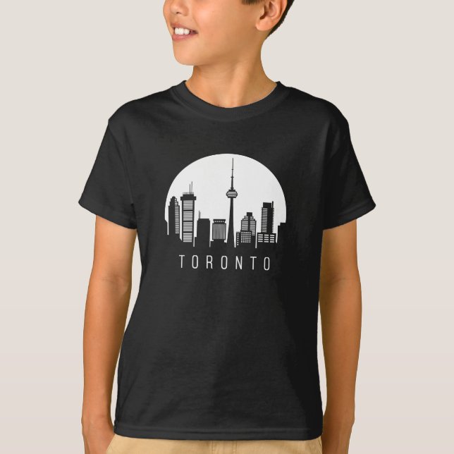 Camiseta Toronto, horizonte (Anverso)