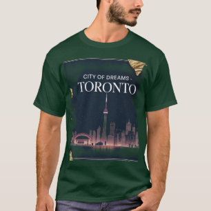 Camiseta Toronto Nightfall - Paisaje Urbano Opulento