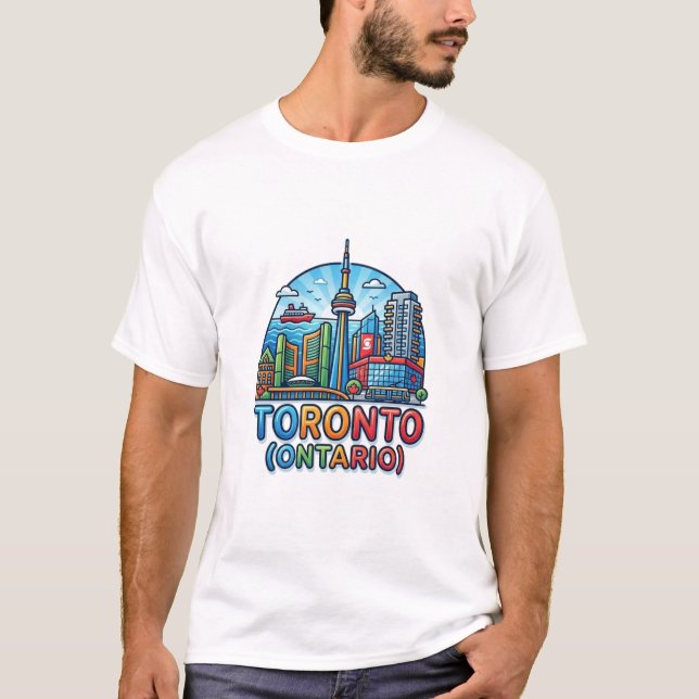 CAMISETA TORONTO ONTARIO (Anverso)