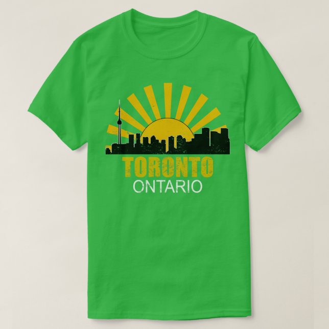 Camiseta Toronto Ontario 1 (Diseño del anverso)