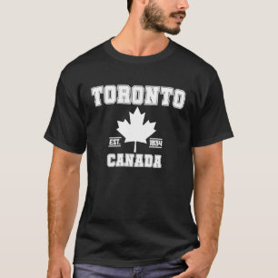 Camiseta Toronto Ontario Canada Maple Leaf Orgullo canadien