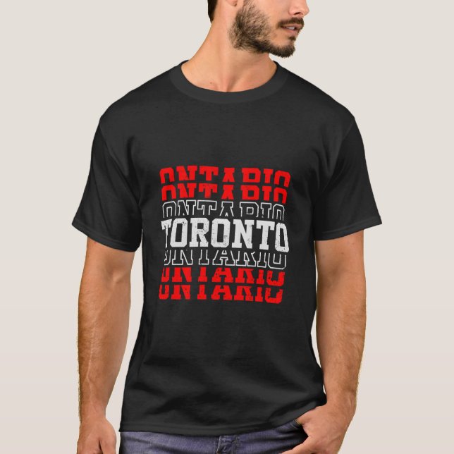 Camiseta Toronto Ontario Canada Vacation (Anverso)