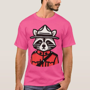 Camiseta Toronto - Raccoon Rcmp Mountie