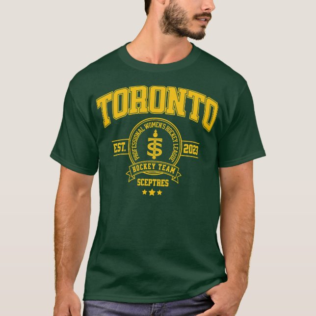 Camiseta Toronto Sceptres PWHL Hockey Team Design Womens Sp (Anverso)