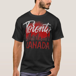 Camiseta Toronto Skyline Canadá 