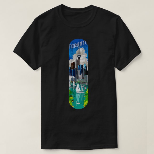 Camiseta Toronto Waterfront (Diseño del anverso)