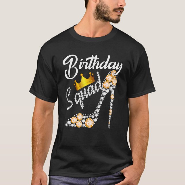Camiseta Toros altos de diamantes de la brida de cumpleaños (Anverso)