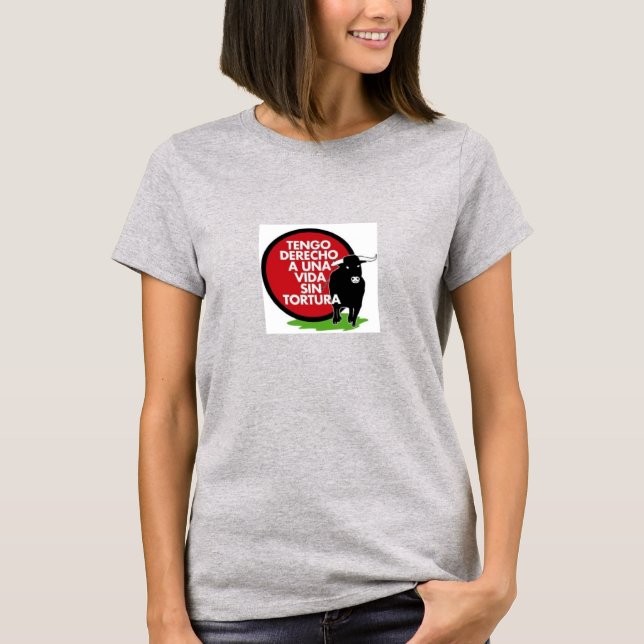 Camiseta Toros antitaurinos (Anverso)