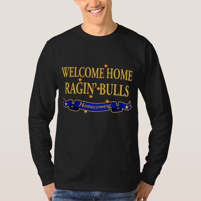 Camiseta Toros caseros agradables de Ragin (Anverso)
