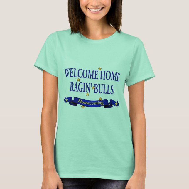 Camiseta Toros caseros agradables de Ragin (Anverso)