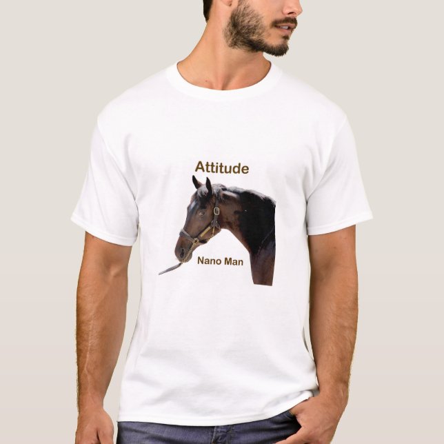 Camiseta Toroughbred - Nano Man - Actitud (Anverso)