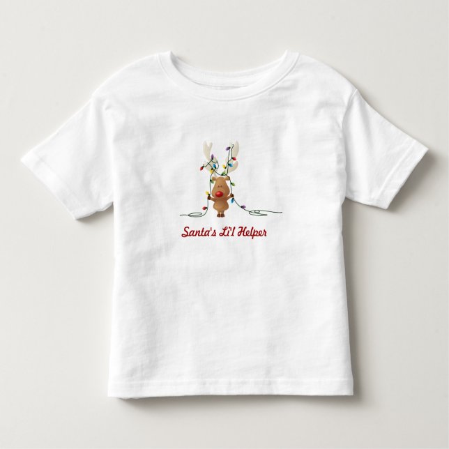 Camiseta torpe del día de fiesta del navidad de (Anverso)