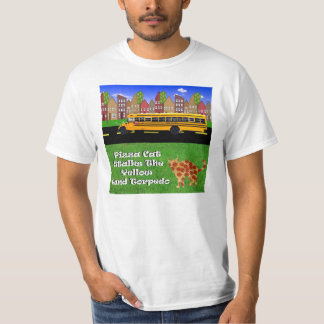 Camiseta Torpedo de la tierra del gato de la pizza