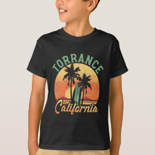 Camiseta Torrance California Surfista Retro Playa Vintage