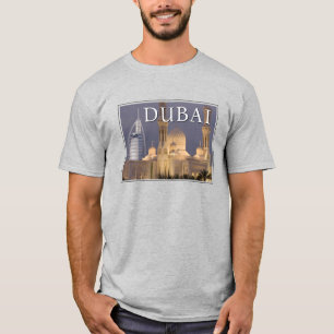 Camiseta Torre Al Arab   Mezquita al atardecer Dubai