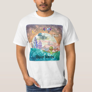 Camiseta Torre alienígena Ciudad
