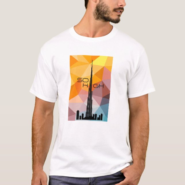 Camiseta Torre Burj Khalifa Dubai (Anverso)