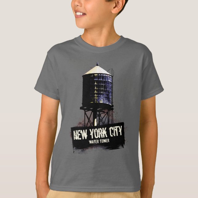 Camiseta Torre de Agua de la Ciudad de Nueva York (Anverso)