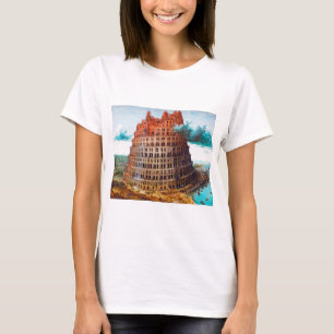 Camiseta Torre de Babel, Pieter Bruegel el anciano