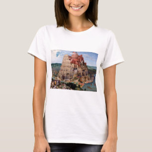 Camiseta Torre de Babel, Pieter Bruegel el mayor, 1563