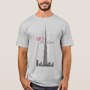 Camiseta Torre de Burj Khalifa Dubai