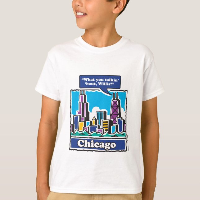 Camiseta Torre de Chicago Willis/Sears (Anverso)