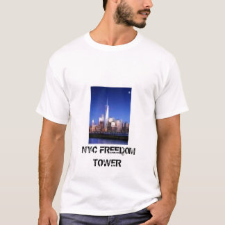 Camiseta torre de la libertad, TORRE de la LIBERTAD de NYC